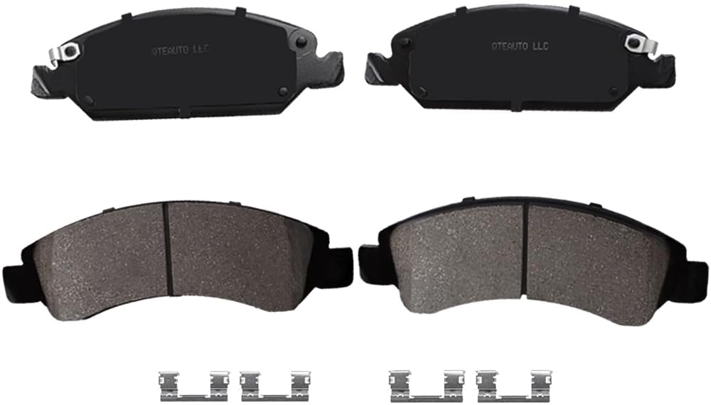 PM Auto Front Ceramic Brake Pad Compatible With 2014-2018 Chevrolet Silverado 1500