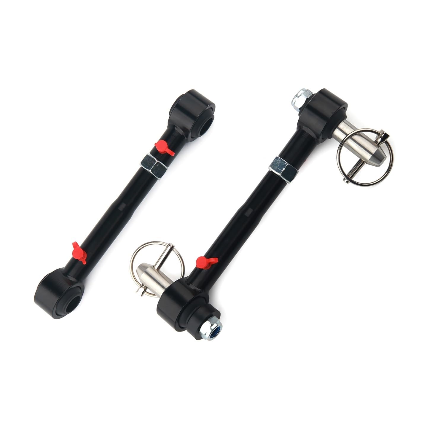 Łącznik Stabilizatora Przód Tył Pasuje do Wrangler TJ Cherokee XJ przedni stabilizator Link szybszy system odłączania regulowany podnośnik 2.5-6"
