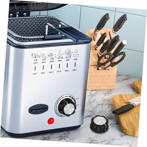 3 piezas de perillas plásticas de reemplazo para interruptor de cocina, para olla a presión y freidora de aire, juego de perillas de temporizador miniatura 5