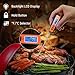 TempPro TP01A Digital Meat Thermometer for Cooking Candle Liquid Deep Frying Oil Candy, Kitchen Food Instant Read Thermometer with Super Long Probe, Backlit, Lock Function (Previously ThermoPro)