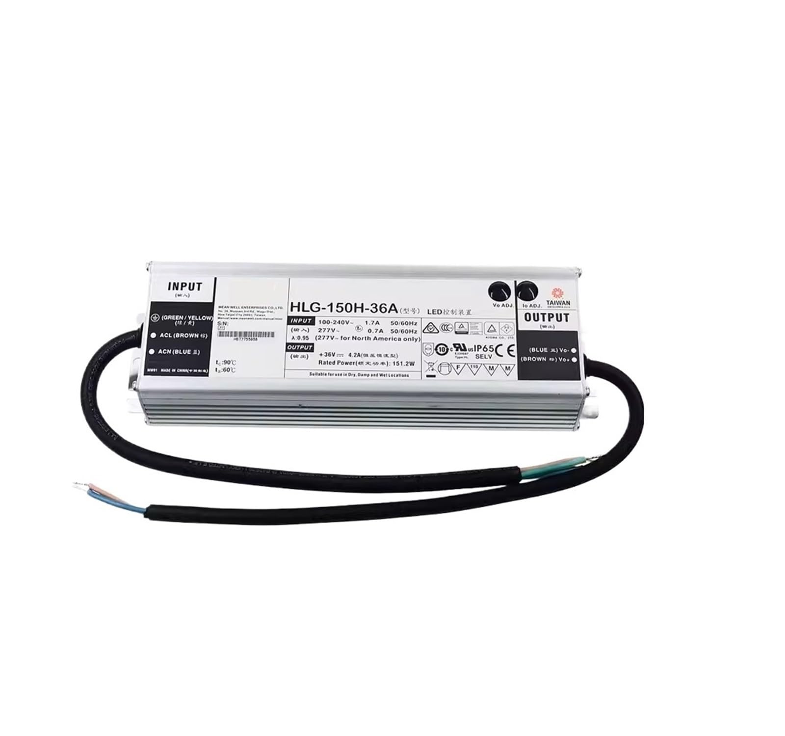 BALYDLUL HLG-150H HLG-150H-24B 150W Constant Voltage + Constant Current LED Driver