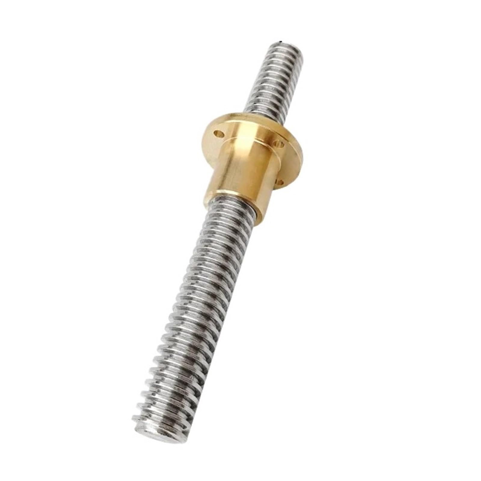 1 x śruba trapezowa T8-4 do drukarki 3D, stal nierdzewna, 5 mm (400 mm)