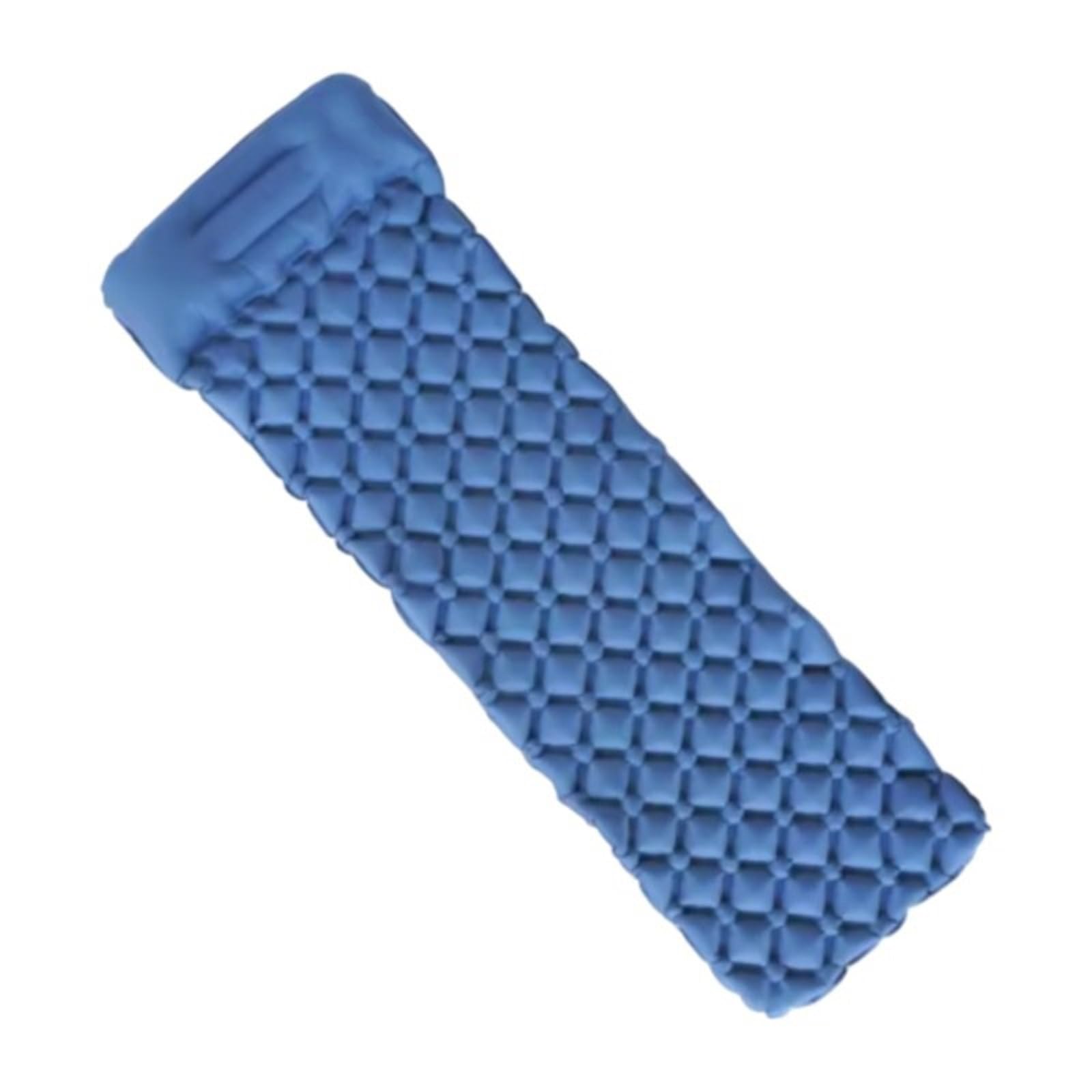 Łóżko samochodowe Outdoor Camping karimata składana mata do spania plażowy nadmuchiwany materac z poduszkami mata powietrzna podróż turystyka(Blue)