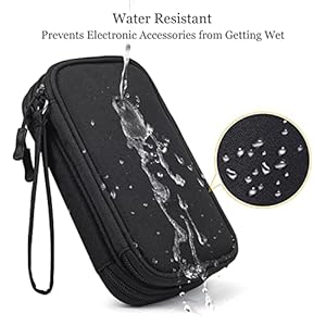 Electronics Accessories Organizer Pouch Bag, Travel Universal Organizer for Cable, Charger, Phone, SD Card, Business Travel Gadget Bag 6 51P mOb0rnL. SS300