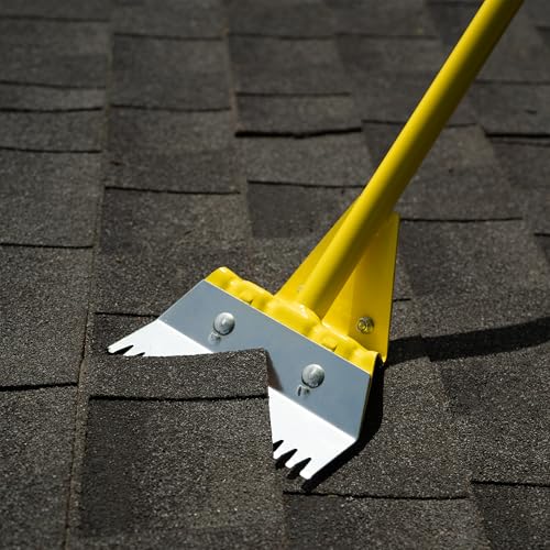 Tie Down TIEDOWN13831 Engineering Roof Ripper With Steel Handle | 47.5 Inch Long, Weighs 7 Lbs. | Roofing Tool | Shingle Remover thumb #2