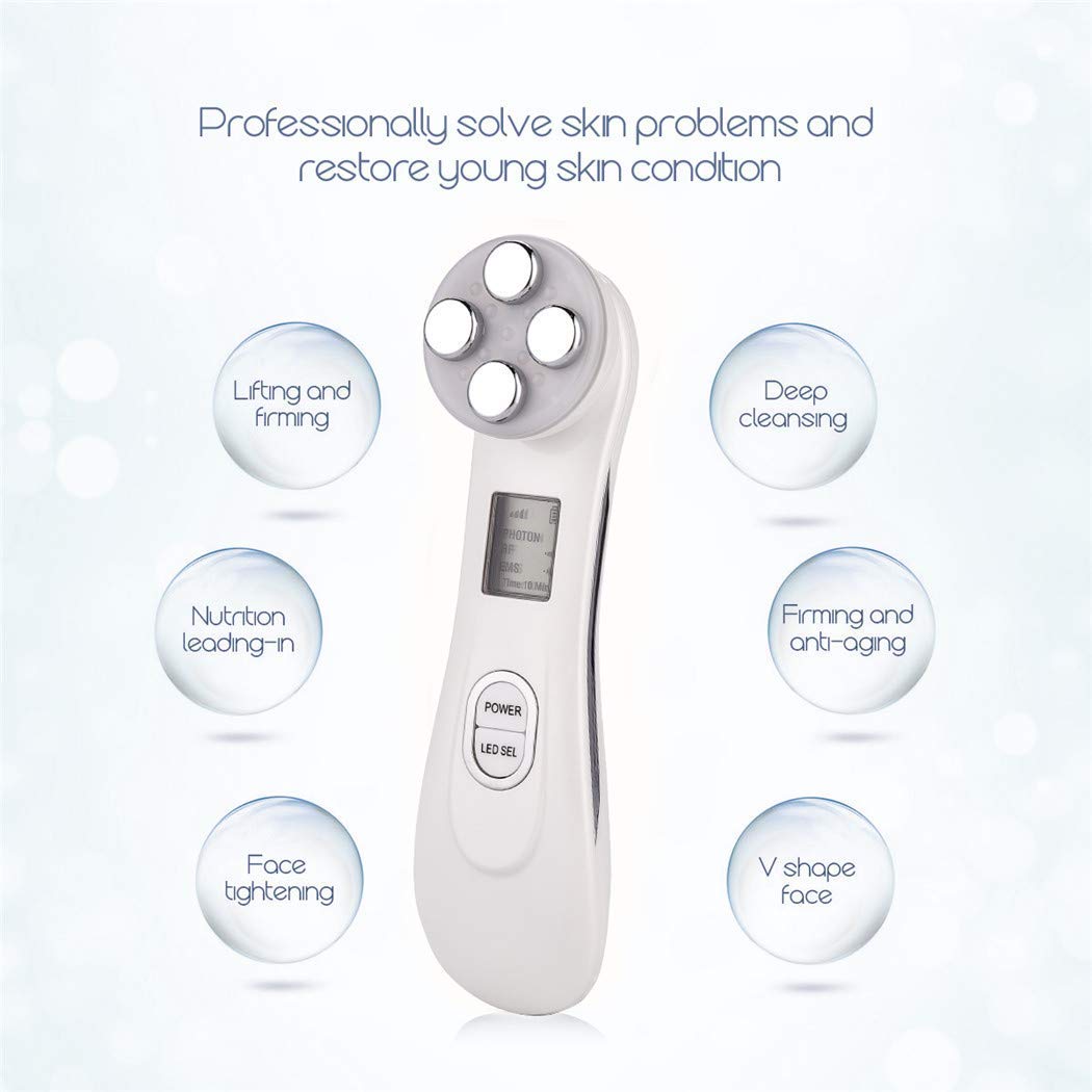 Amazon.co.jp: Sooger 美顔器 EMS エレクトロポレーション 高周波 RF