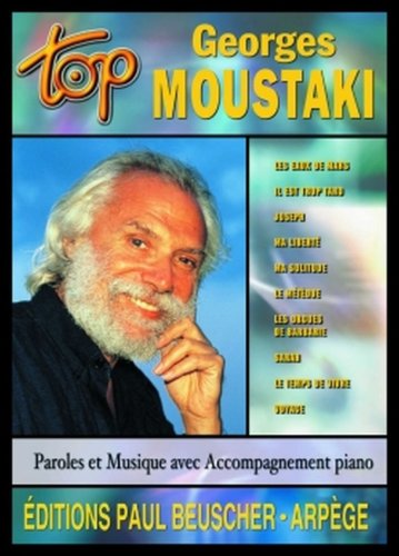 Télécharger Partition : Top Moustaki Livre PDF Gratuit