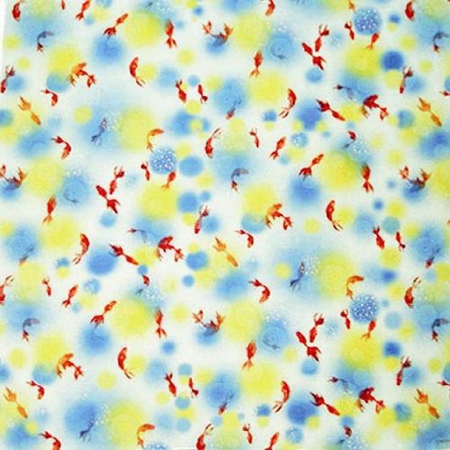 超撥水風呂敷 ながれ 金魚