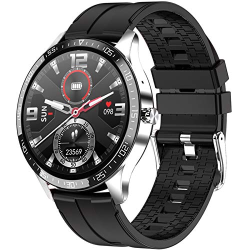 PHIPUDS Smartwatch, Reloj Inteligente Impermeable IP68 para Hombre Mujer niños, Pulsera de Actividad Inteligente con Monitor de Sueño Contador de Caloría Pulsómetros Podómetro para Android iOS
