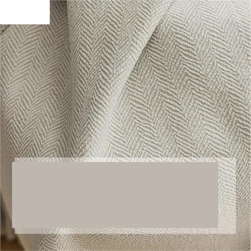 Rideaux épais en chenille occultants anti-lumière pour chambre et salon