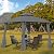 Canopy Gazebo 10 x 13 FT Double Vent Gazebo Tent UV Protection Outdoor Gazebo Canopy with Double Roof 4 Sidewalls Curtains Zippers for Patio Garden Backyard, Grey