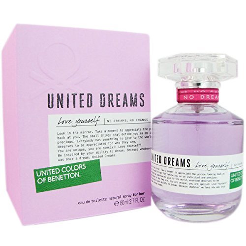 UNITED DREAMS LOVE YOURSELF Benetton 2.7 oz / 80 ml EDT Women Perfume Spray