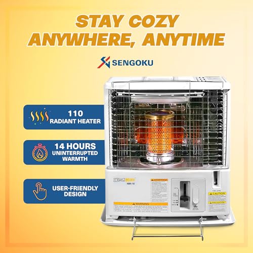 Sengoku-HeatMate-Portable-Kerosene-Indoor-Outdoor-Space-Heater-for-400-sq-ft-10000-BTU Sengoku HeatMate Portable Kerosene Indoor Outdoor Space Heater for 400 sq ft 10000 BTU