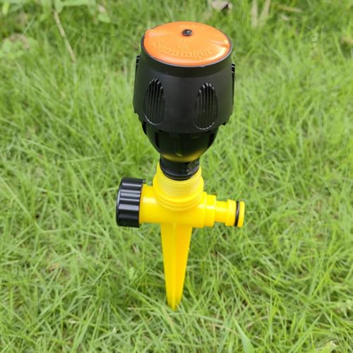 NEIQIUWING Para sistema de riego automático, aspersor giratorio ajustable para césped y jardín