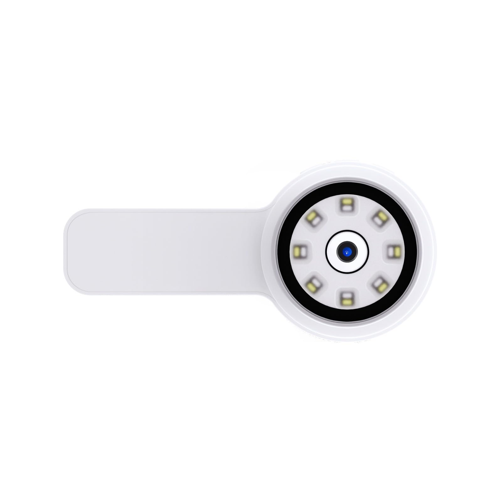 Apglsxy White Resolution Magnification Pocket Microscope Adjustable Led Lighting Suitable For Lab Research And Nature Observation Portable Microscope