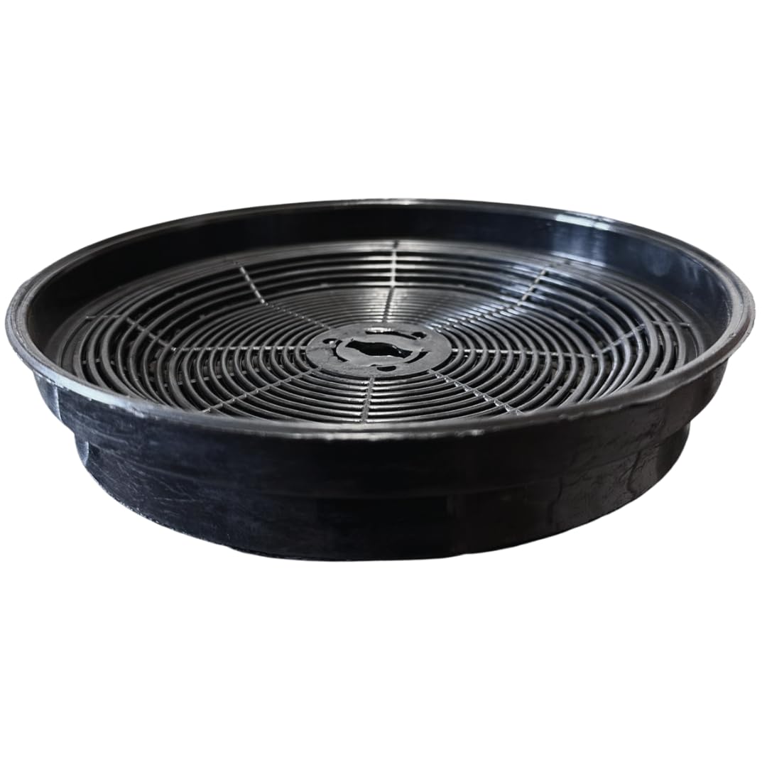 Activated Carbon Charcoal Cooker Filter Type CARBFILT1 (190MM) For B&Q Cooke & Lewis Beko Candy Hoover Smeg - Powerful Odour & Grease Absorption