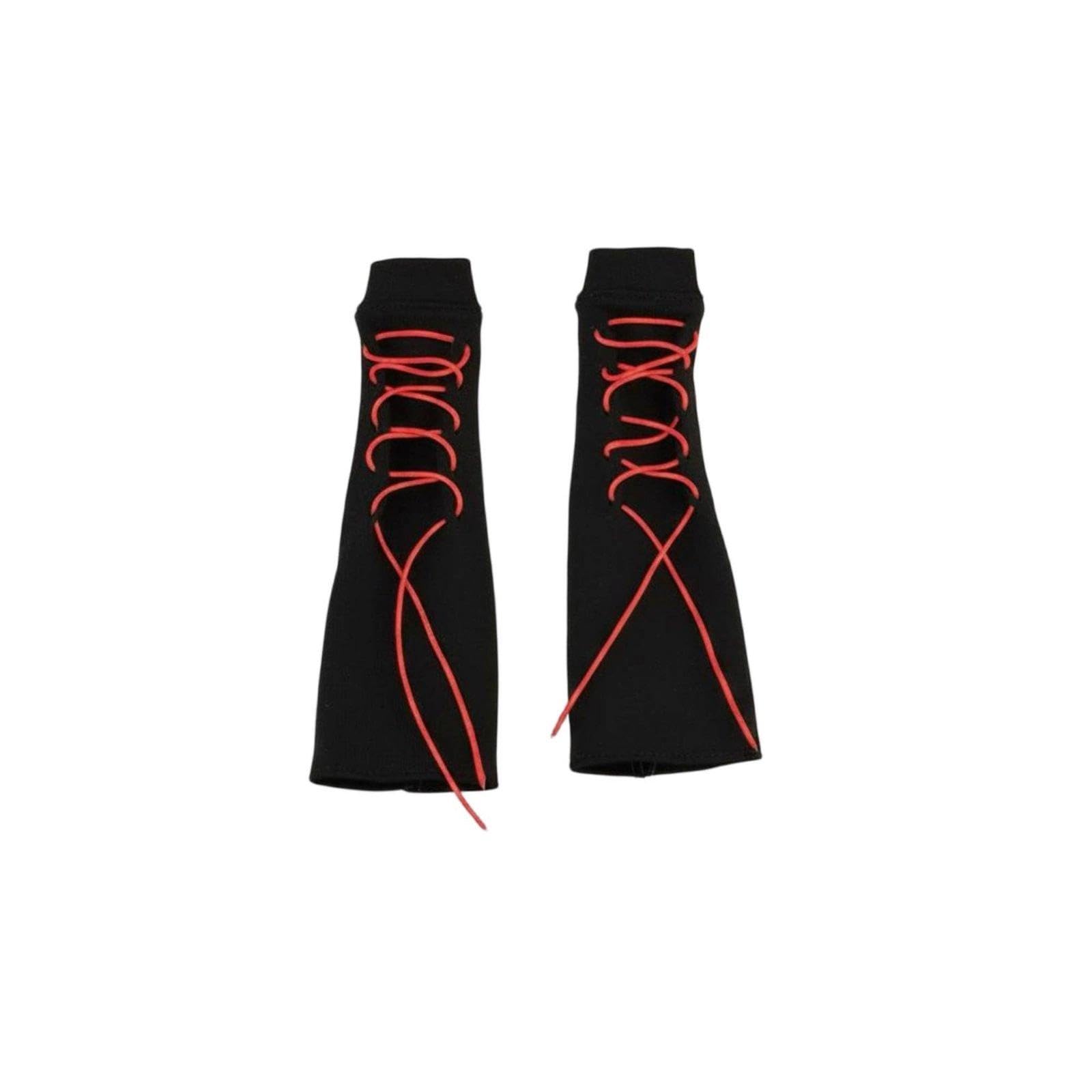 1/6 Doll Socks Knit Knee-High Doll Socks Many Colors Figure Clothing for Model Hobbyists, Photo Photography Black-red-image-17