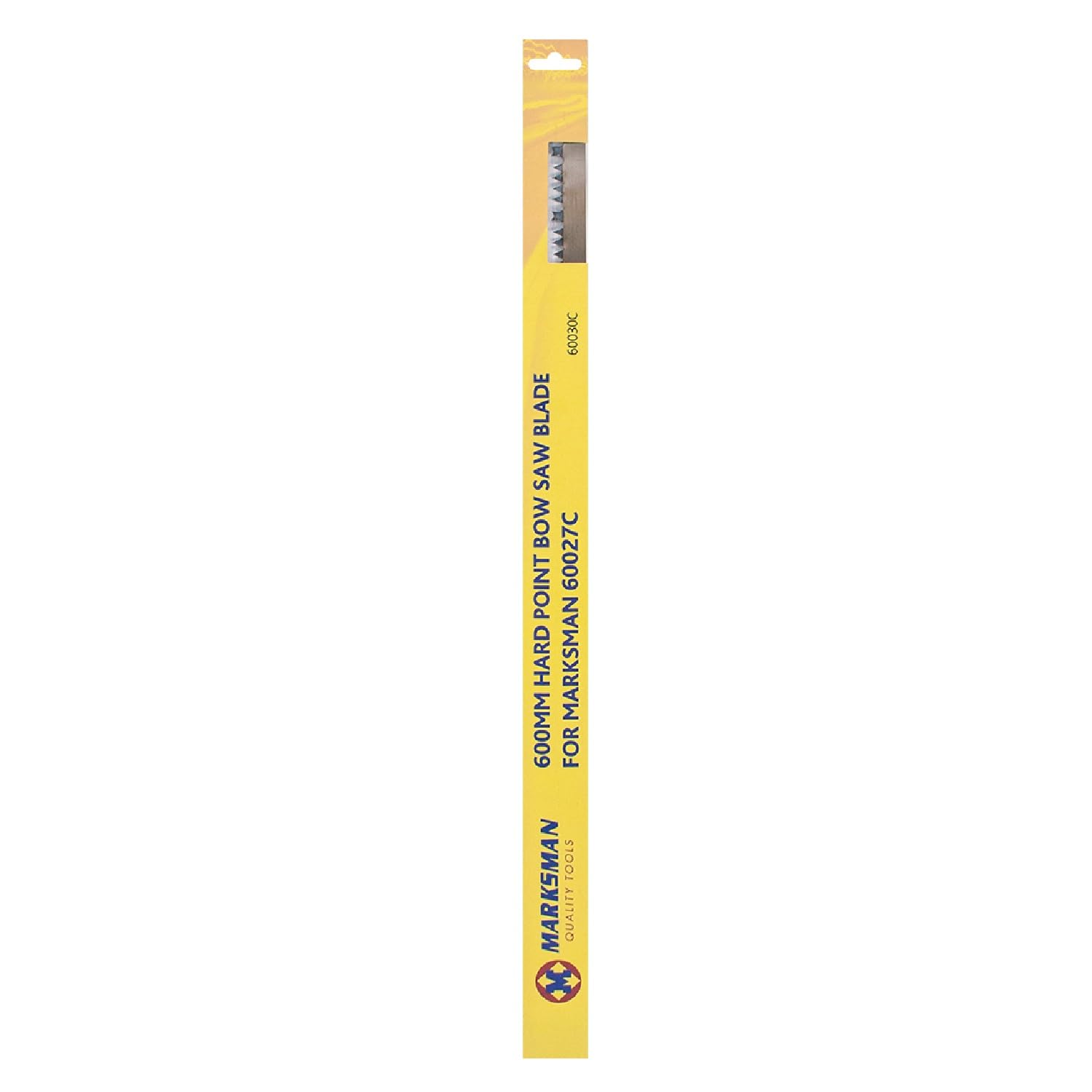 24" Hard Point Bow Saw Blade Only - Diy Hand Tools, Saw Accessory Cutting | Multi Purpose, Strong Sharp Durable Teeth
