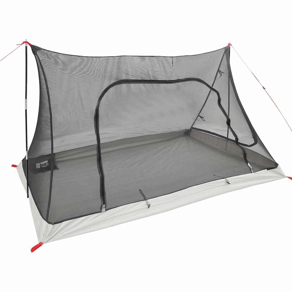 Tenda interna nera, 220 x 128 x 110 cm, tenda in rete per campeggio estivo, tenda a rete leggera per camper e coppie, tenda traspirante per giardino e terrazza