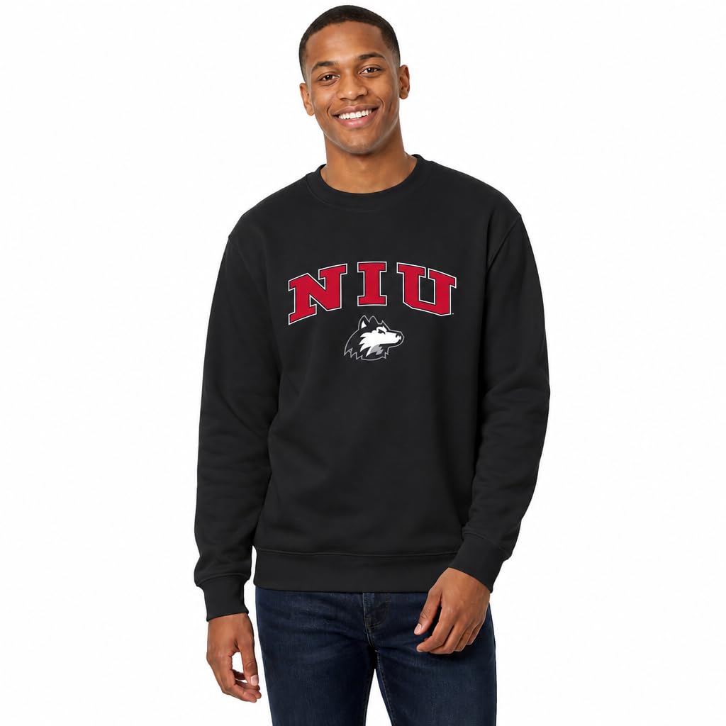 NCAA College Sweatshirt Fleece Crewneck Pullover for Men and Women