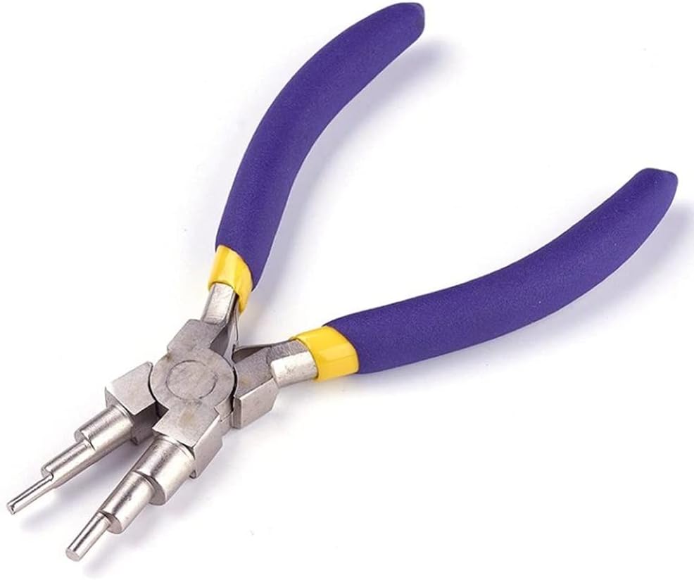 Anti-rust Multi-size Wire Forming Pliers, Cutters, Nickel-iron Plastic Handles