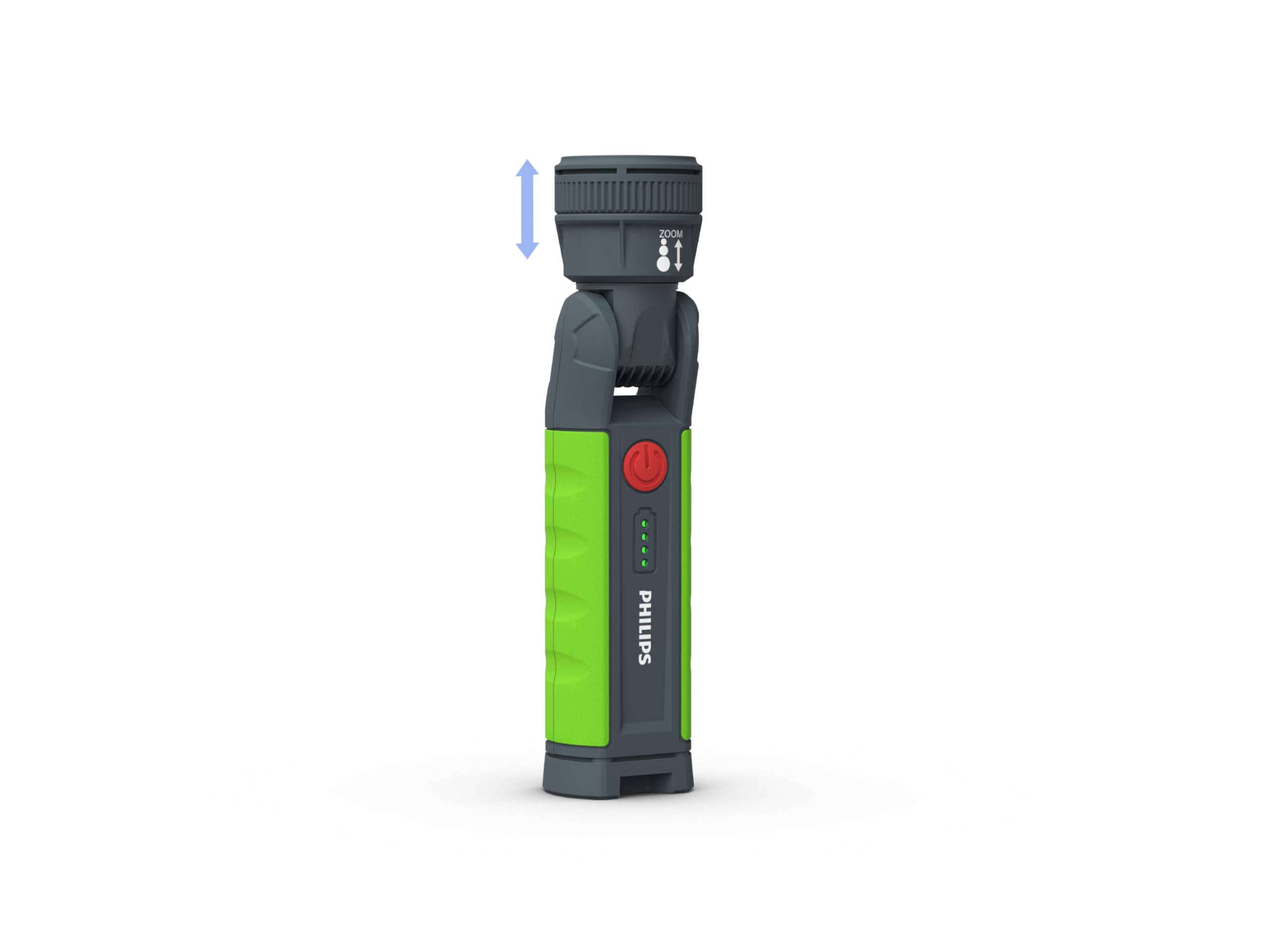 Philips Xperion 3000 Zoom LED-Arbeitsleuchte, robuste wiederaufladbare Werkstattlampe mit Zoomfunktion, 1000lm | robuste wiederaufladbare Werkstattlampe mit Zoomfunktion, 1000lm