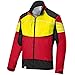 Produktbild KÜBLER Ultrashelljacke Herren Forst Ultrashell Jacke Forstjacke Gartenbau Landschaftsbau funktionell robust widerstandsfähig gut sichtbar Cordura® viele Taschen, Farbe:rot, Größe:L