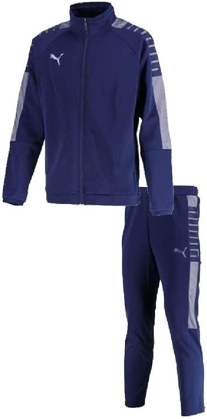 Amazon トレーニングウェア ジャージ 上下セット メンズ プーマ Puma スポーツウェア 長袖ジャケット ロングパンツ 上下組 サッカー 男性用 服 ファッション小物 通販