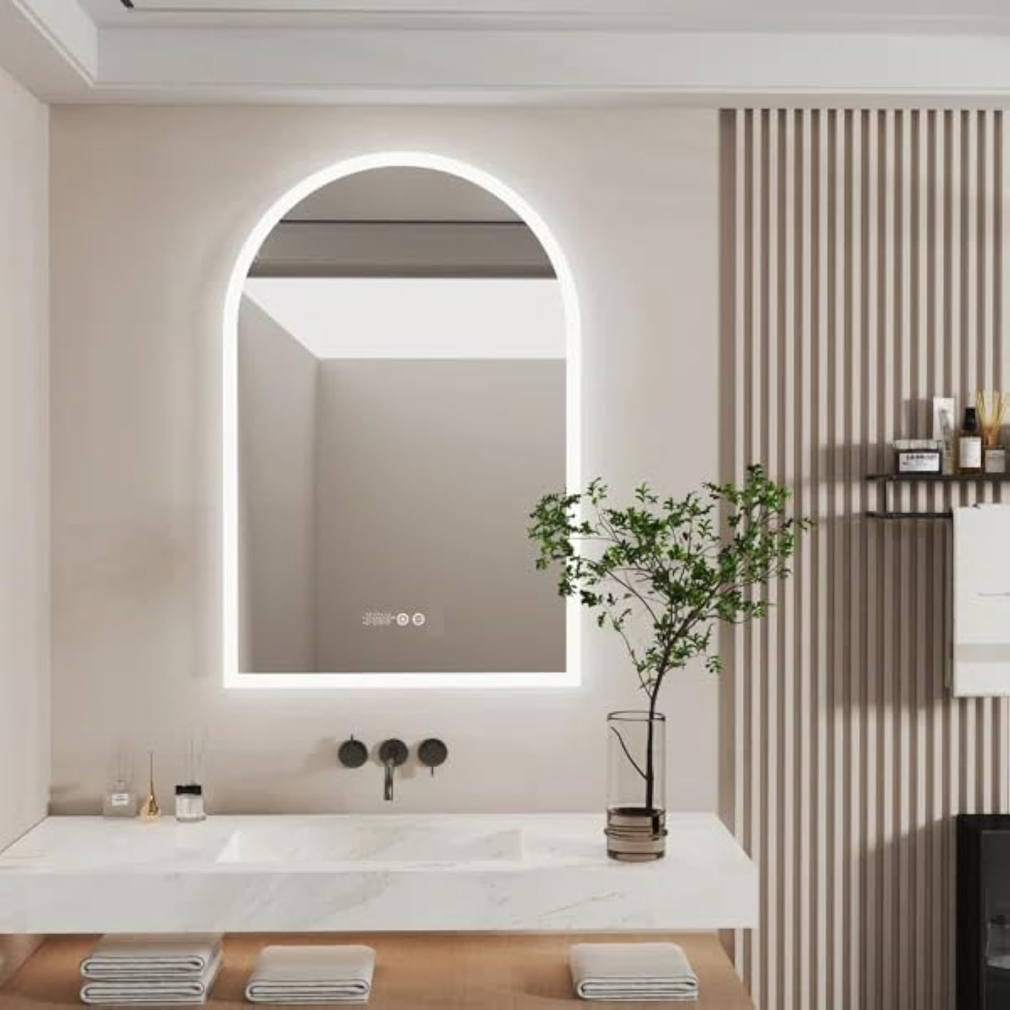 Corner Lighting LED Bathroom & Vanity Mirror