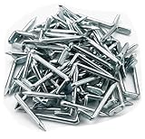 Metal Magery Danish Cord Nails with Loop End L Shaped Nail Pack of 100