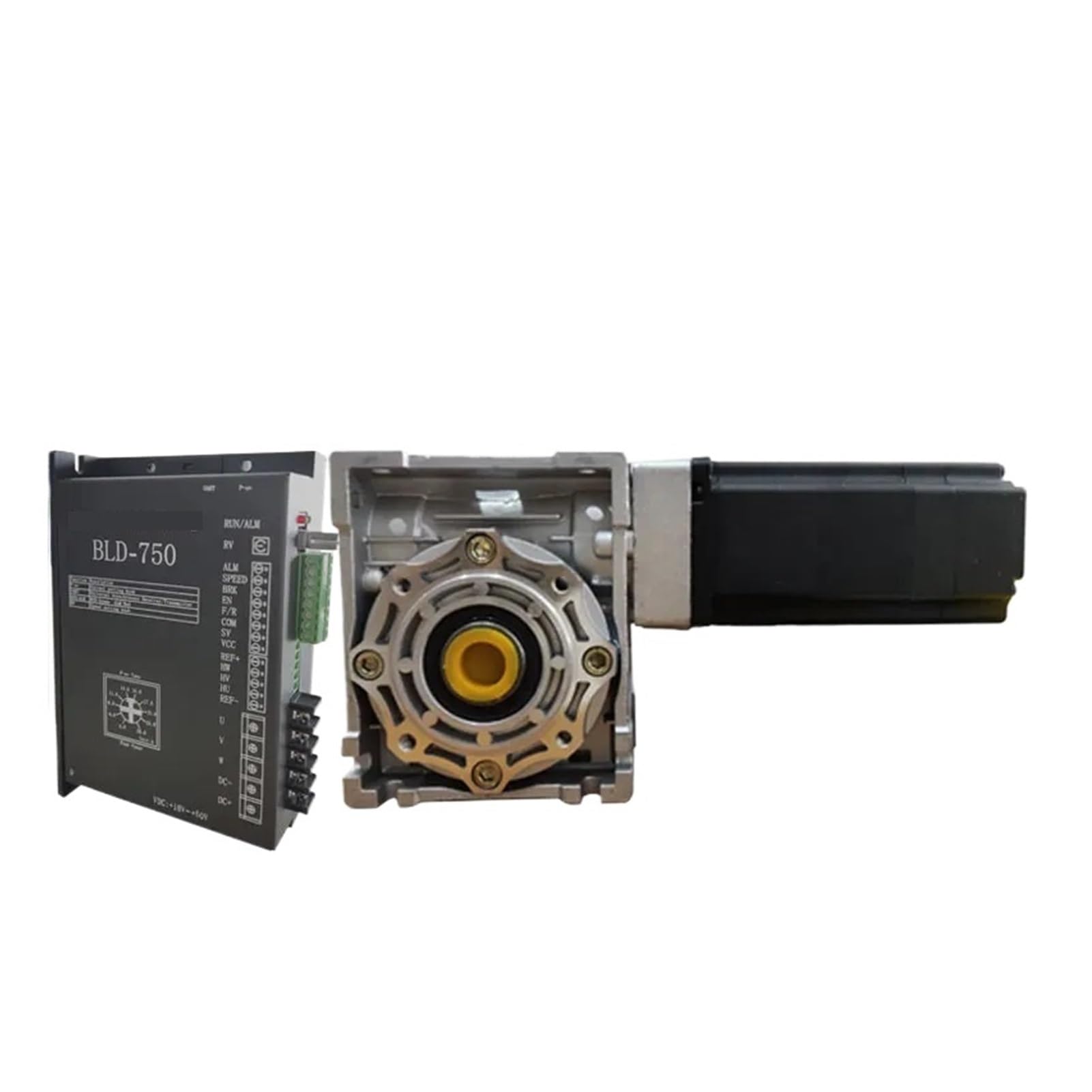 Riduttore a vite senza fine NMRV40 400W Motore riduttore a vite senza fine Motore riduttore brushless piccolo DC ad alta coppia Autobloccante + Kit controller(7.5)