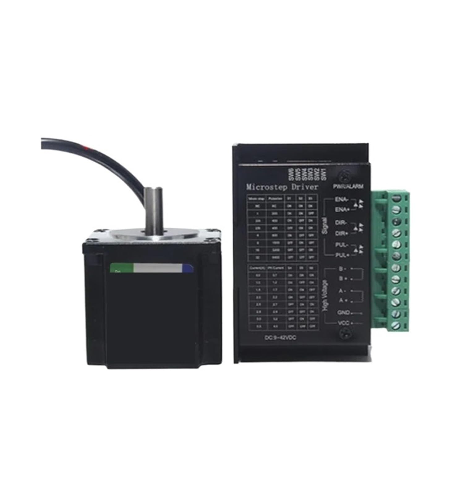 Driver motore passo-passo 2PH 57BYG250B Kit di azionamento con scheda controllo Nema23 1.2NM