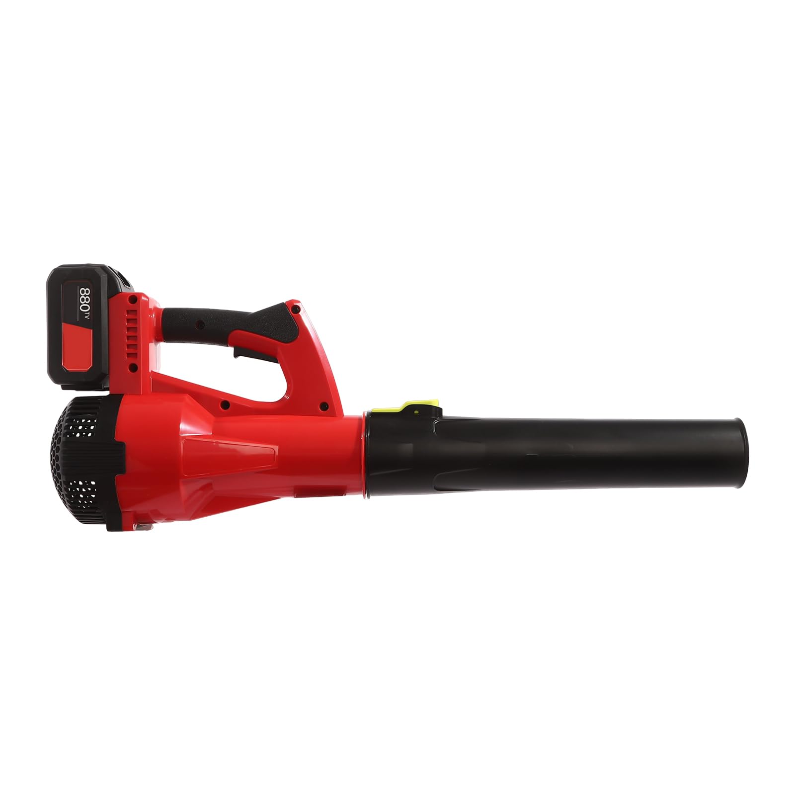 Soplador de hojas, 46 x 21 x 27 cm, batería con tubo, baterías, cargador, soplador de hojas de 22000 rpm, soplador de hojas para barrer nieve, polvo, escombros, telarañas, hojas