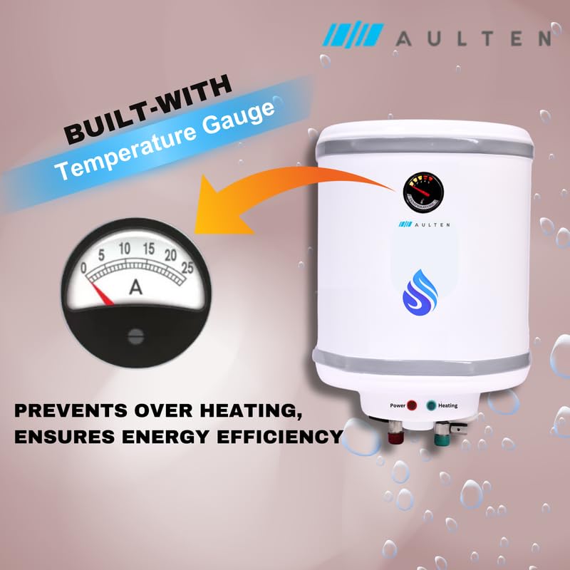 Image of AULTEN Stellar Pro 50 Ltr Geyser 5 Star Rated Storage Water Heater (Geyser) With Advanced Multi-Layered Safety AD091 (Red)