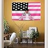 Gentcreate Pink Tape Flag Tapestry Lil Uzi Vert Music Album Cover Tapestry Wall Hanging Dorm Backdrop Banner Room Flags Home Decor Fans Gift (3x5ft) #5
