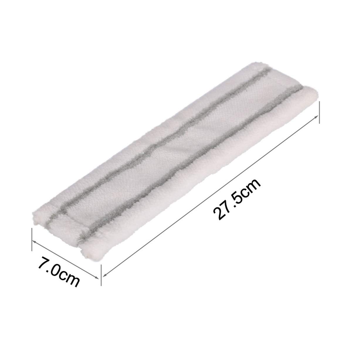 XBERSTAR 2er Set Reinigungspads Für Kärcher WV1 Fensterreiniger | Mikrofaser Auflagen