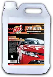 Shampoo Automotivo UP com Cera, Diluição 1:40, 5 Litros, Fórmula Protetora, Brilho Intenso, Limpeza e Enceramento