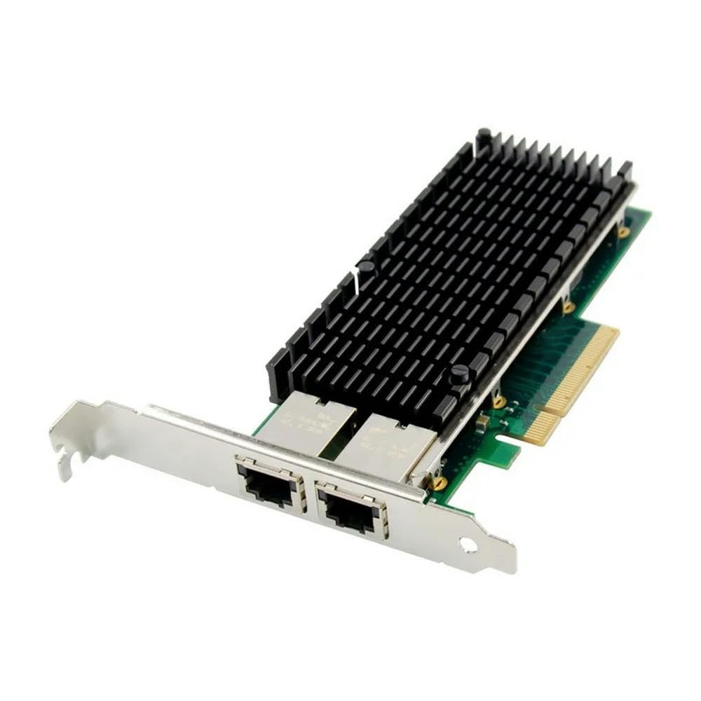 for 1PC PCIe X8 to Dual Port 10GbE RJ45 Server NIC PCIE 10 Gigabit Ethernet Server Card X540 10000M PCI Express 8X LAN 10G