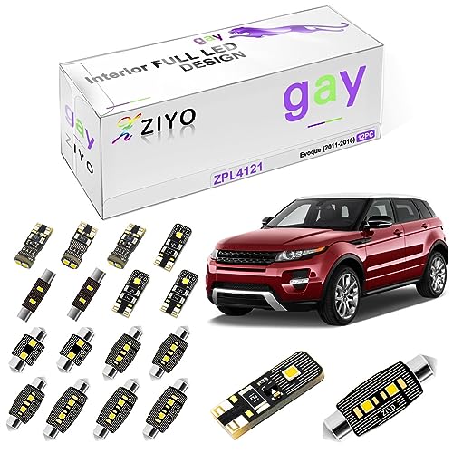 Kit de luces LED interiores para Land Rover Evoque 2011-2016