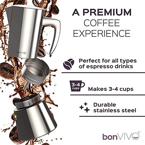 bonVIVO Intenca Stovetop Espresso Maker 