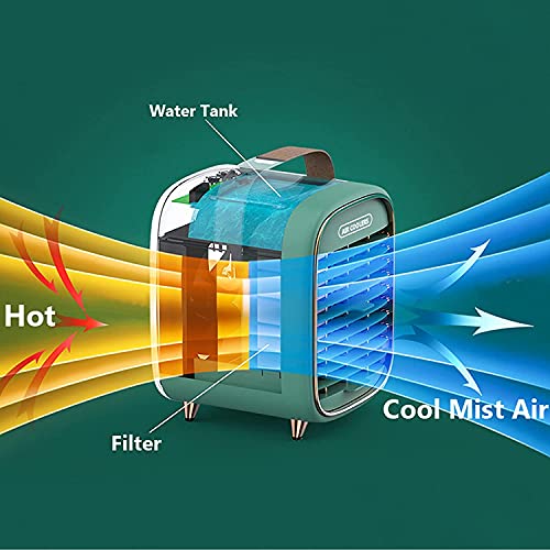 Refroidisseur d'air portable Logmic vert mini climatiseur de bureau - 7