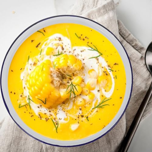 4 Stück Emaille SchüSsel Weiß - Tiefe Suppenschalen FüR Salate, Snacks Und Ramen - SpüLmaschinengeeignet Und Langlebig FüR Zuhause Und Partys 20 x 6CM