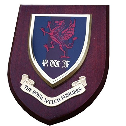 Military Rwf Royal Welch Fusiliers Wall Plaque