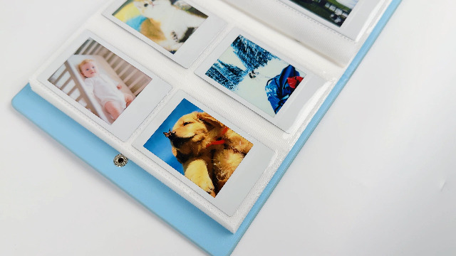 Album photo 360 pochettes pour appareil photo Fujifilm Instax Mini LiPlay 11 90 70 12 9 8 8 7S / Mini Link SP-1, Polaroid SnapTouch PIC-300 Z2300 Mint Zip Instant Camera Printer (rose