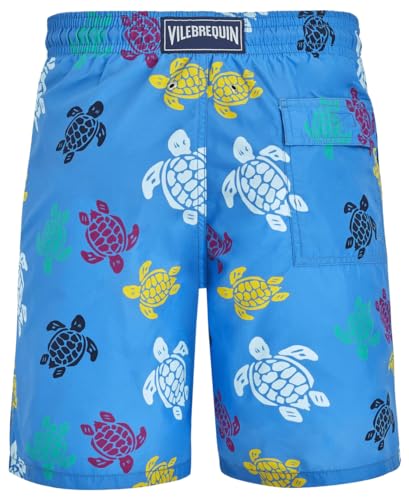 Men's Long Swim Trunks Ronde des Tortues Multicolore2