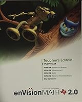 Texas - EnVision MATH 2.0 - Teacher's Edition - Grade 1, Volume 2B 0328767506 Book Cover
