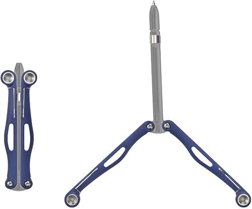 Miniatura 3 de Spyderco - BaliYo - Bolígrafo resistente de alto rendimiento con doble mango - azul oscurogris - YCN102