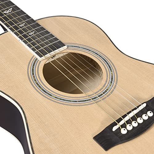 Winzz Af168C 3/4 Spruce Acoustic Acustica Guitar For Beginners Students Kids With Advanced Kit Right Handed, 36 Inches #TOP5