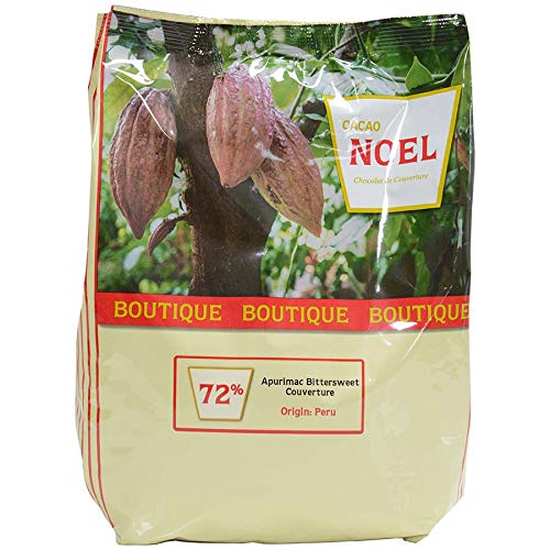 Noel Pistolas de chocolate oscuro - Bitersweet 72 Apurimac - 1 bolsa - 44 lbs