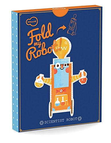Robô de Montar Cientista, Krooom, Laranja